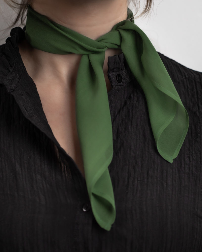 scarf olivgrön
